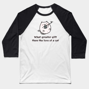 I'm a cat person Baseball T-Shirt